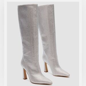 Steve Madden Shayna Rhinestone Knee-High Boots